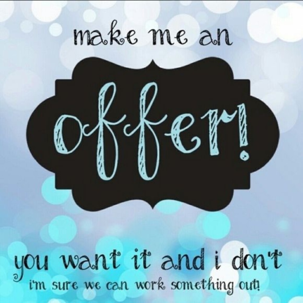 Reasonable offers accepted!!